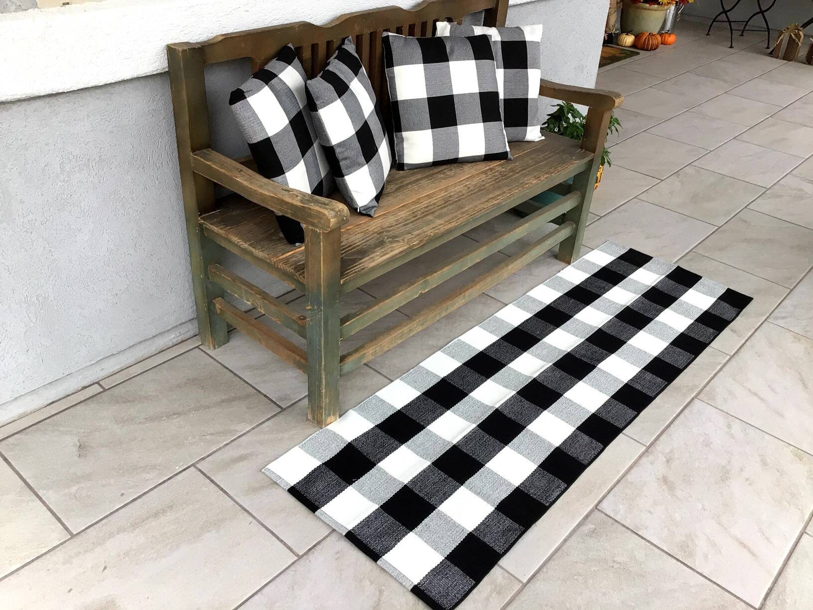 buffalo plaid outdoor rug 8x10