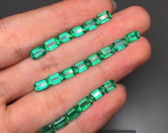 Download Certified 7x5mm Natural Emerald Faceted Octagon Cut Top Aa Quality Loose Emerald Faceted Octagon Gemstone For Eternity Price Per Piece Materials Jewelry Making Beading Efp Osteology Org