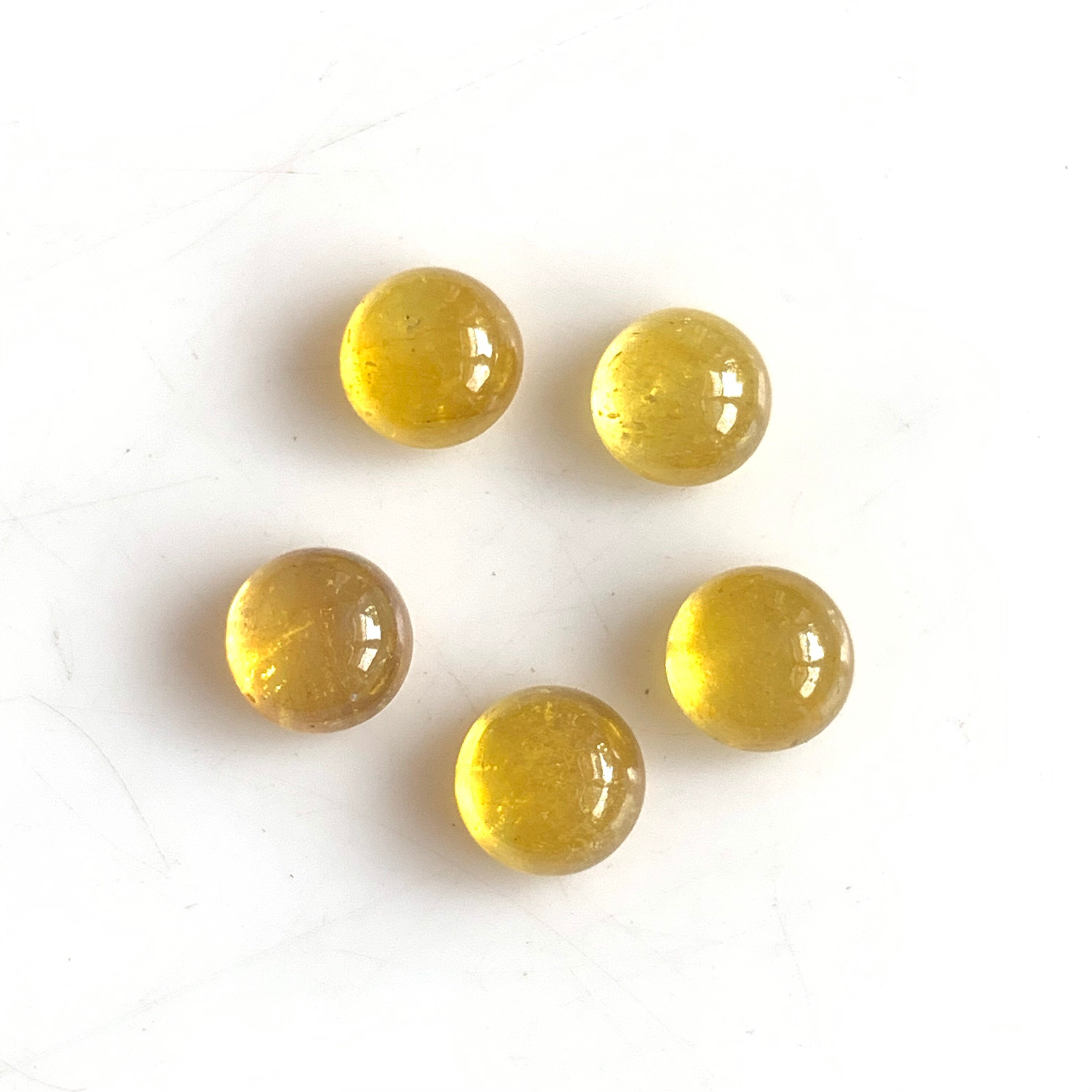 Yellow sapphire deals cabochon