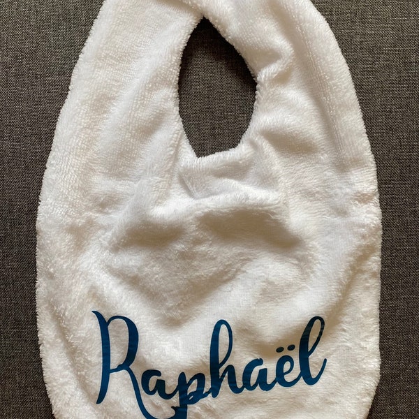 Bamboo and cotton sponge bib