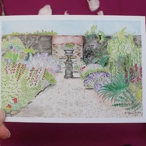 Jardin de campagne - Anniversaire - Anniversaire - Célébration - Carte Animal