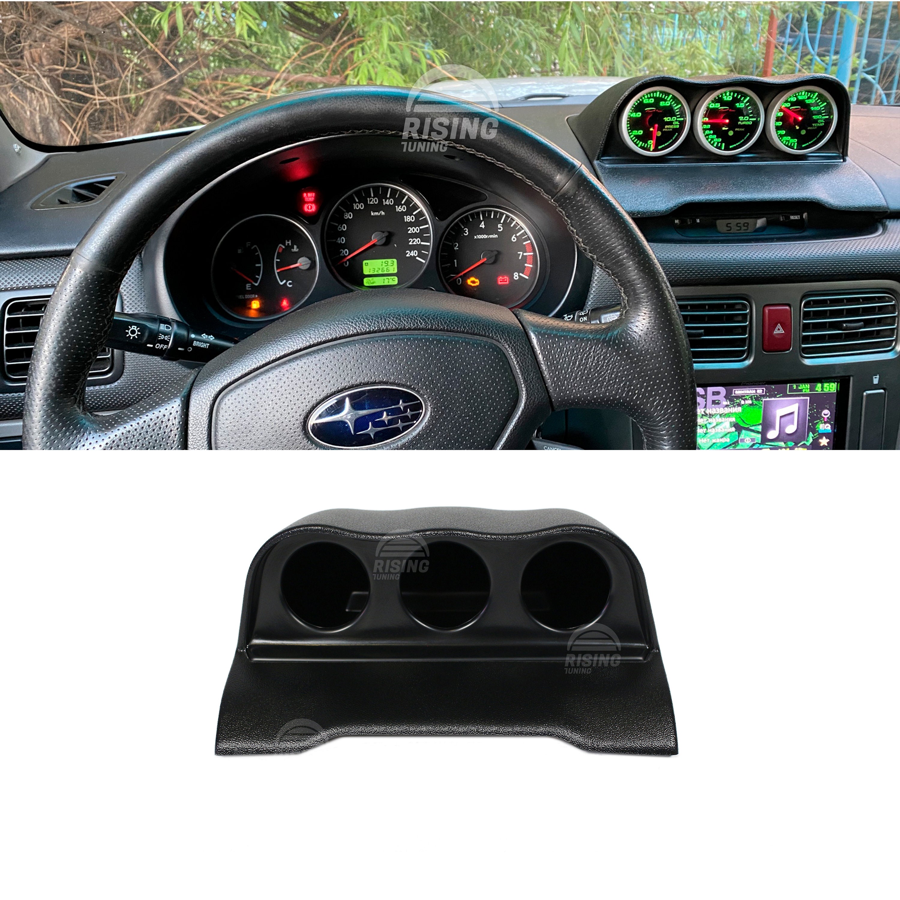 Car & Truck Gauges Gauge Pod DEFI 52mm Housing for Subaru Impreza 0107