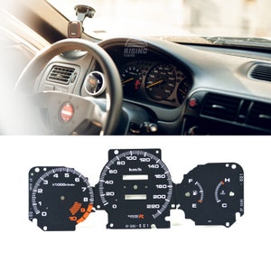 Gauge Faces Spoon Style for Honda Civic EK 96-00 VTI Si  Etsy