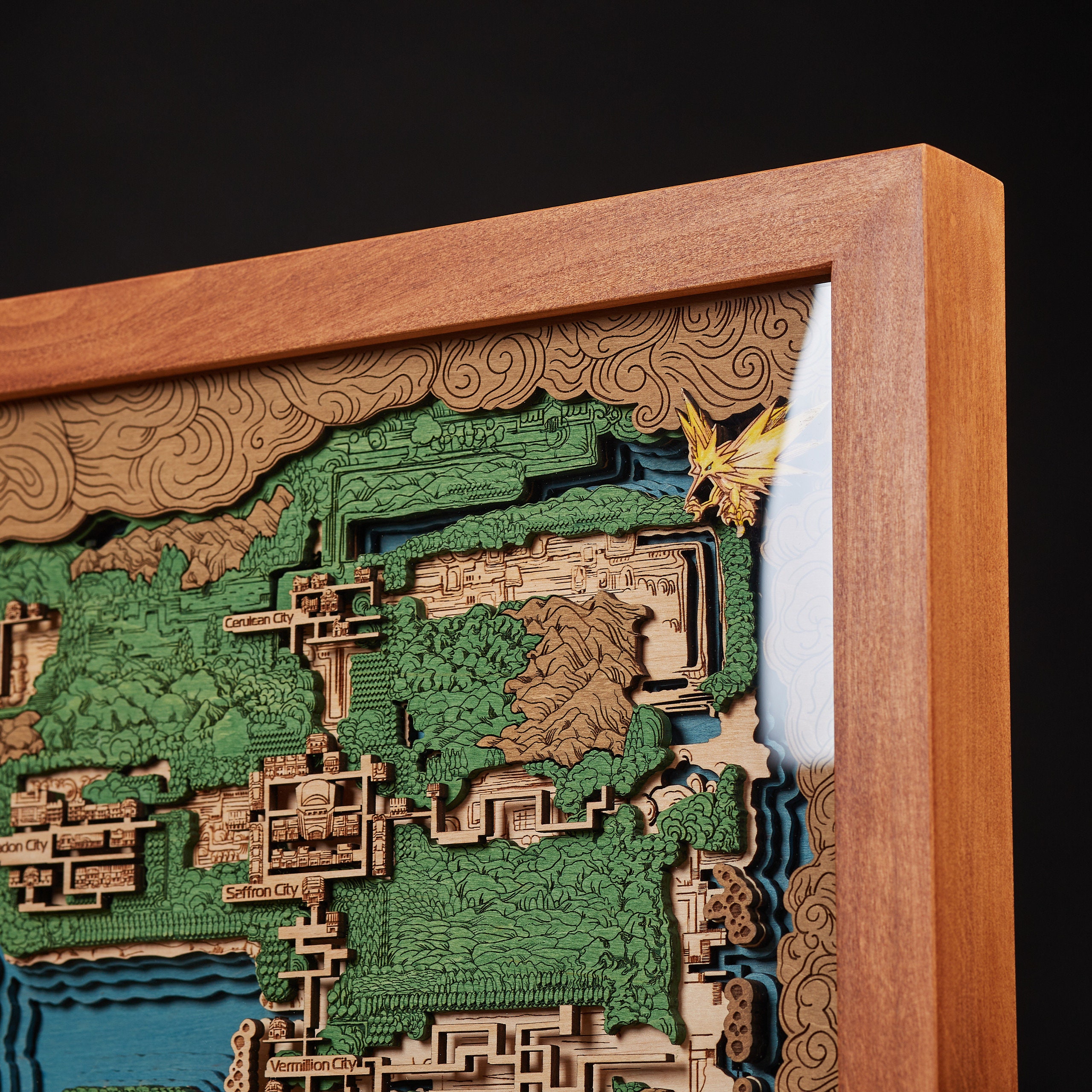 3D Wood Map Of The First Region