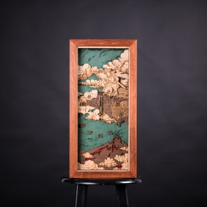 Hyrule 3D Holz Wanduhr Special Edition