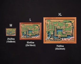 3D Wooden Pallet to Indigo Map, Perfect 5th anniversary gift, Wooden fantasy map for fans