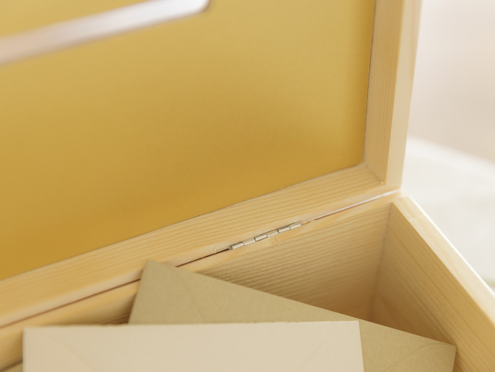 Personalized Wooden Envelope Box With Engraving Wedding Gift Etsy