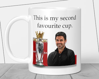 Arsenal Premier League Champions - Arsenal FC Mug – Gunners Fan Gift – Funny Football Supporter Cup – Arsenal Coffee Cup