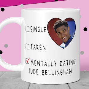 Jude Bellingham England Football Mug - Funny Football Real Madrid Mug - Birthday Christmas Gift Ideas Her - Football Gift Ideas - M223