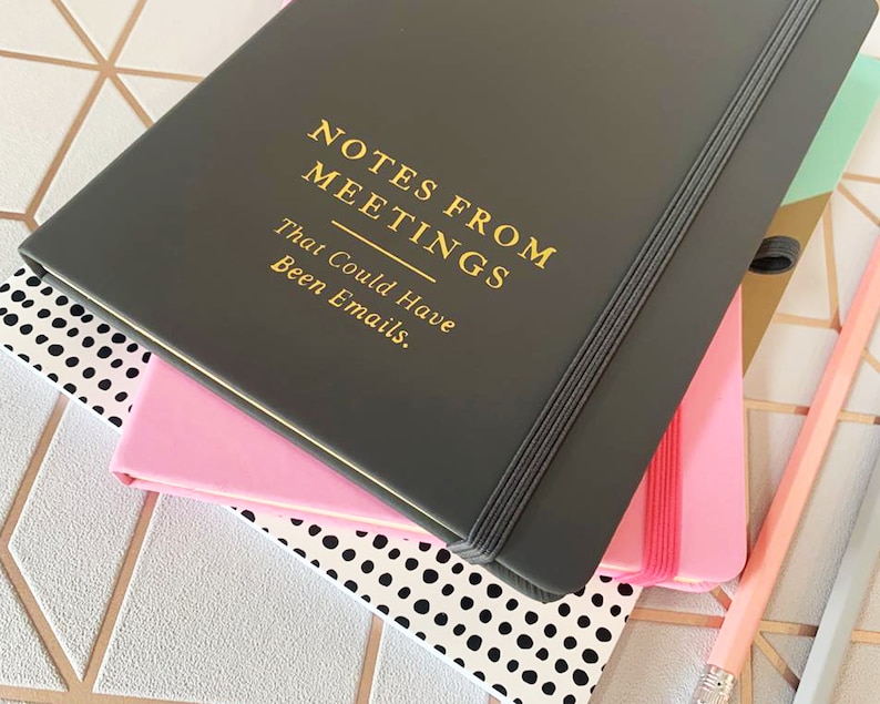 Funny Personalised Notebook Funny Gift for Him or Her Gold - Etsy UK