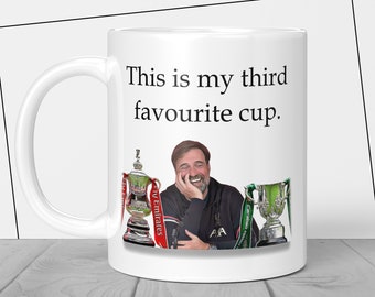 Liverpool Jurgen Klopp Football Gift - You’ll Never Walk Alone - Third Favourite Cup Mug - Liverpool Champions Football Gift Idea Dad - M203