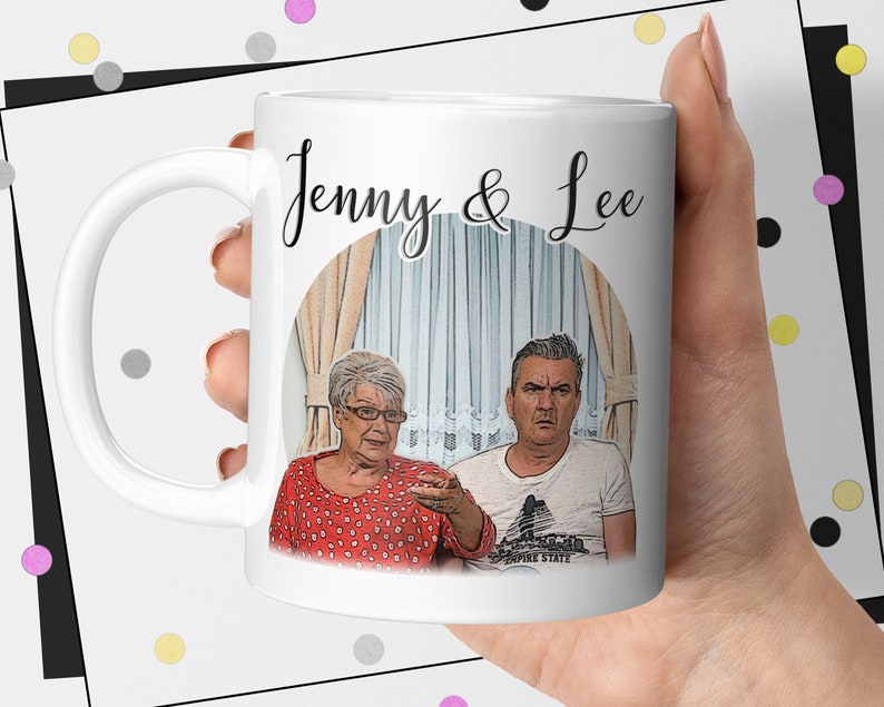 Gogglebox Jenny and Lee Funny TV Show Fan Mug Gogglebox Etsy UK