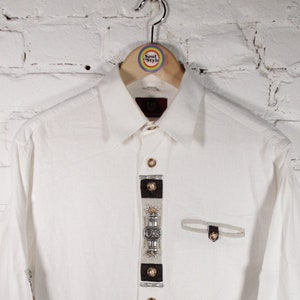 Vintage 90s long sleeve shirt Navajo size M traditional costumes