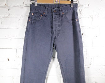 Vaqueros vintage Levi's 551, talla W27 L32, años 80 y 90