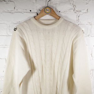 Vintage 80s knitted sweater size L-XL (women&#39;s size)
