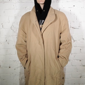 Vintage 90s Cashmere Wool Coat Size L-XL (Women&#39;s Size)