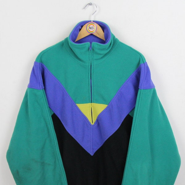 Vintage 90s Fleecepulli Size L