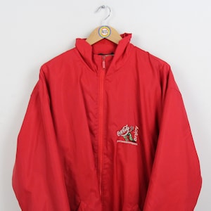 Vintage 90s rain jacket L-XL Coca-Cola Enjoy
