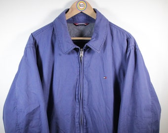 Vintage 80s 90s Parka Jacket Size 2XL-3XL Tommy Hilfiger