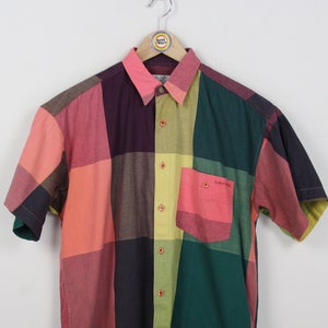 Vintage 90s Short Sleeve Shirt Shirt Size L Independence