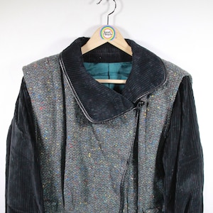 Vintage 80s Corduroy Jacket Size M (Women&#39;s Size) Voila Confit