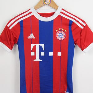 Vintage T-Shirt Jersey Size 140 (Children&#39;s Size) Bayern Munich 2014 Home Mario Götze Adidas