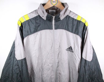 Vintage 90s sports jacket L (D 7) Adidas training jacket