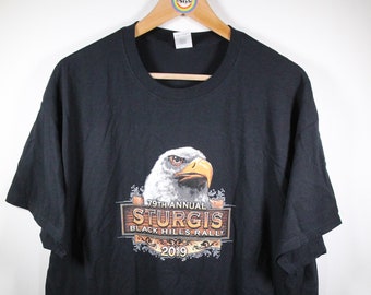 Vintage T-Shirt Size XL Sturgis 79th annual Black Hills Rally 2019