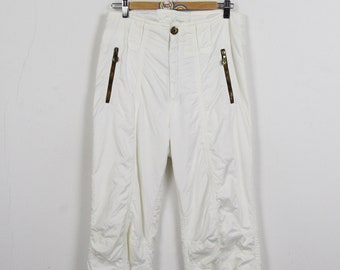 Vintage Retro 80s 90s Ski Pants Snow Pants Softshell Pants Ski Wear Jumpsuit Size L (40-42 Women's Size) Emmegi