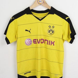 Vintage T-Shirt Jersey Size 152 (Children's Size) Borussia Dortmund BVB Home 2015-16 15 16 2015 2016
