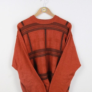 Vintage 80s Strickpullover Size M-L Monte Carlo