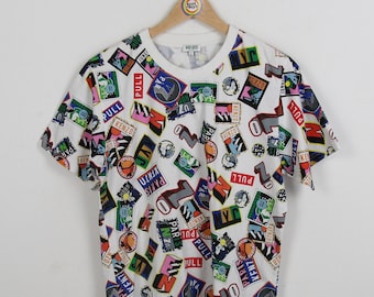Vintage T-Shirt Size M Kenzo Paris Made in Portugal