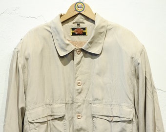 Vintage 90s Silk Jacket Silk Blouson L 54 - Etsy