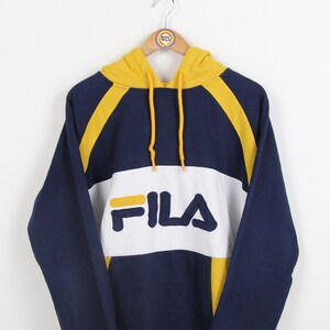 Fila panel boyfriend hoodie hot sale