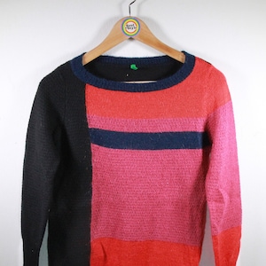 Vintage 80s knitted sweater size XS (women&#39;s size) United Colors of Benetton