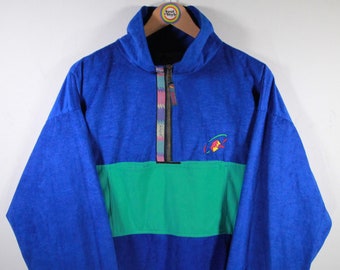 Giacca sportiva vintage anni '90 giacca a vento M giacca da allenamento Ande Nicki