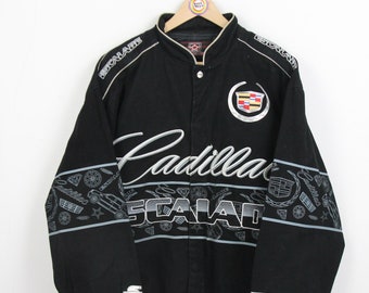 Vintage 90s Blouson Size L-XL JH Design Cadillac Escalade