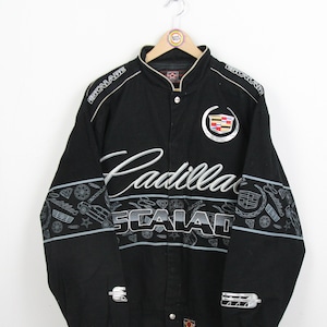 Vintage 90s Blouson Size L-XL JH Design Cadillac Escalade - Etsy
