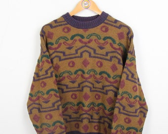 Vintage 80s Strickpullover Size M Gianni Alberti