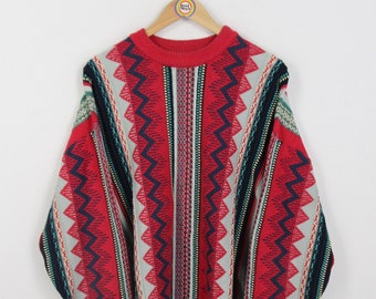 Vintage 80s Strickpullover Size M-L