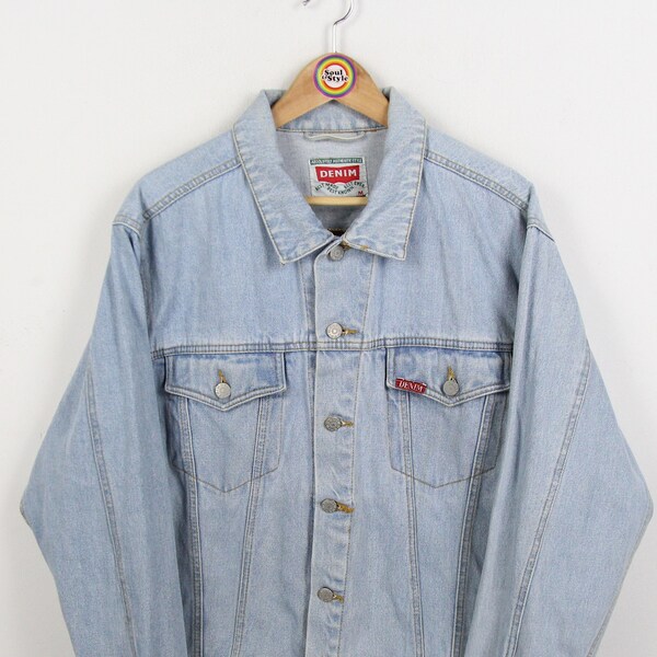 Vintage 90s Jeansjacke Denim Jacket Size S-M