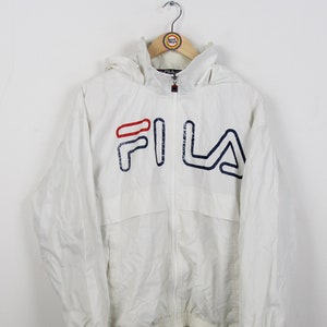 Vintage 90s rain jacket S-M Fila windbreaker