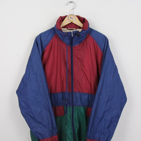 Vintage 90s Regenjacke L Marcel Clair Windbreaker