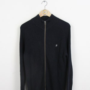 Vintage 80s Cardigan Size M Fred Perry image 1