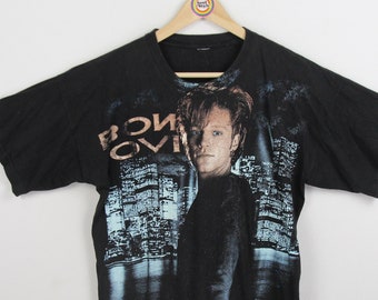 Vintage T-shirt Size L Bon Jovi Keep the Faith 1992 - Etsy Ireland