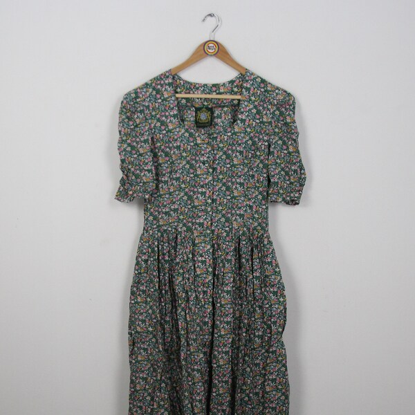 Vintage 80s 90s Dress Kleid Size M-L Hammerschmid