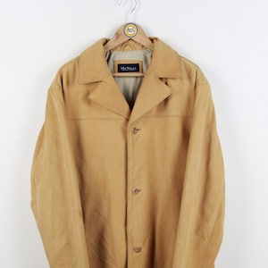 Veste en cuir vintage des années 80 90 Taille L (50) McNeal