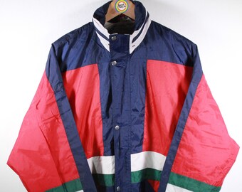 Vintage 90s Rain Jacket Slip Jacket M 
