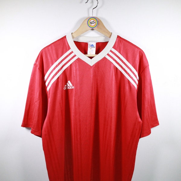Vintage t-shirt jersey size L Adidas red