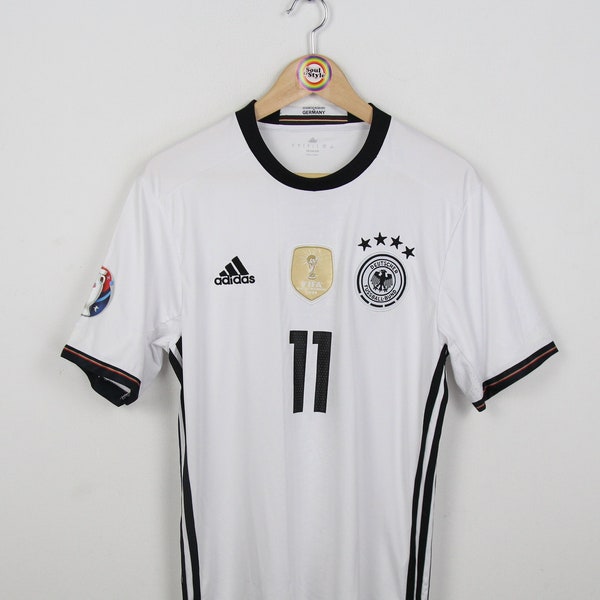 vintage T-Shirt Jersey Taille S Allemagne DFB Accueil 2016 #11